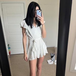 Altar’d State Ruffle Romper